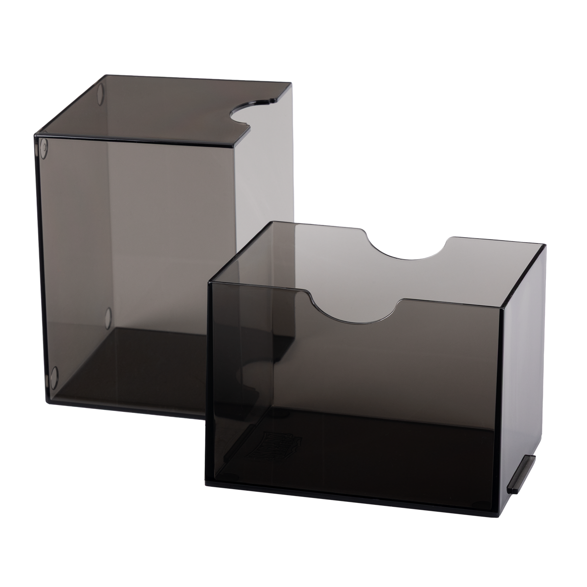 Dragon Shield - Strongbox Clear Black - Deck Box Rigido