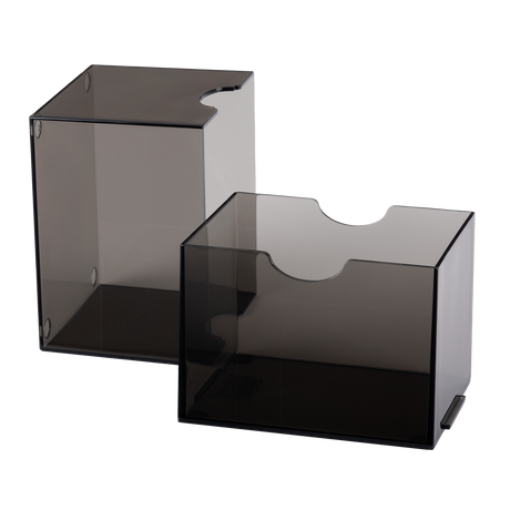 Dragon Shield - Strongbox Clear Black - Deck Box Rigido