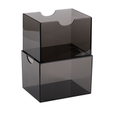 Dragon Shield - Strongbox Clear Black - Deck Box Rigido