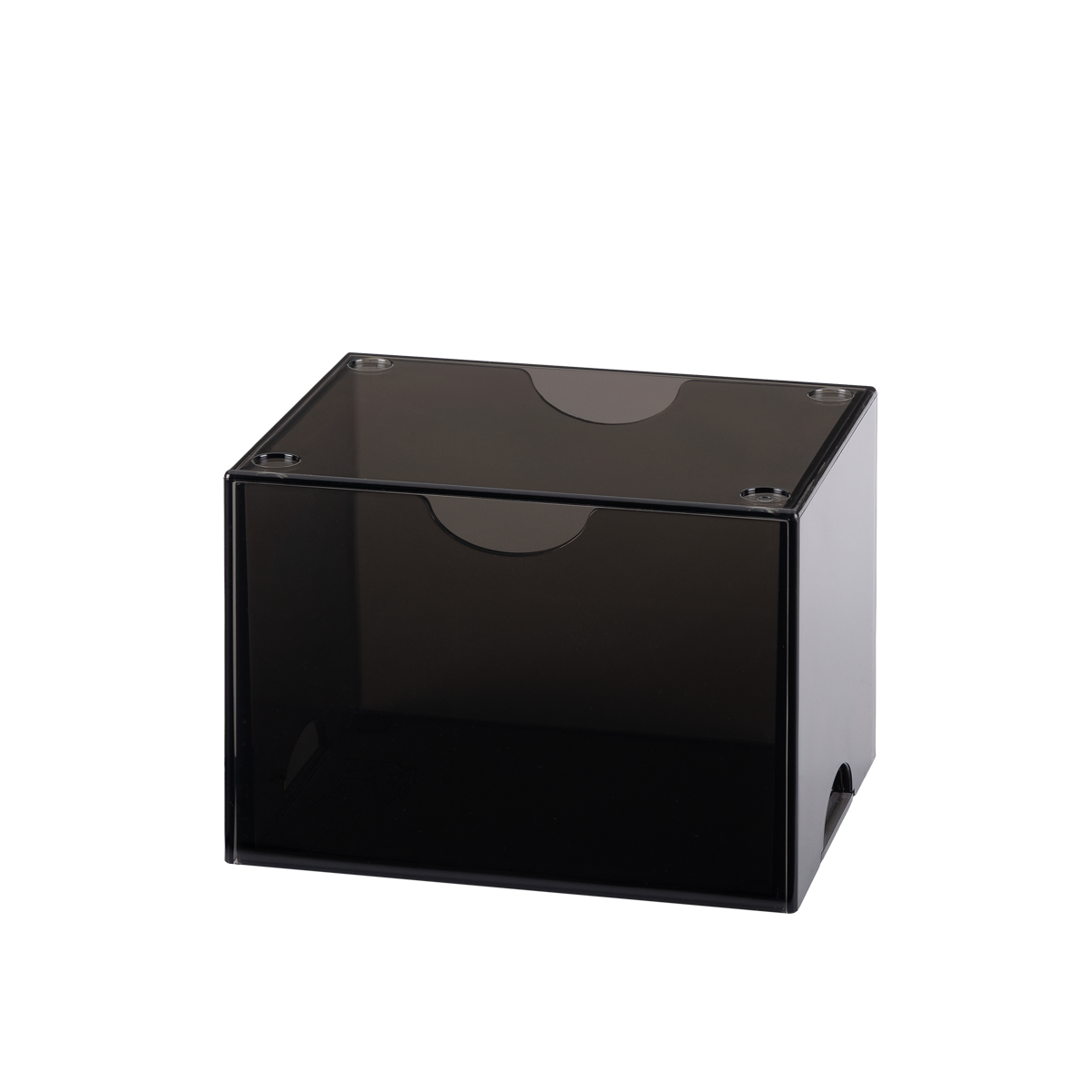 Dragon Shield - Strongbox Clear Black - Deck Box Rigido