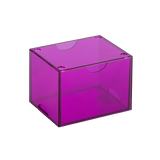 Dragon Shield - Strongbox Clear Purple - Deck Box Rigido