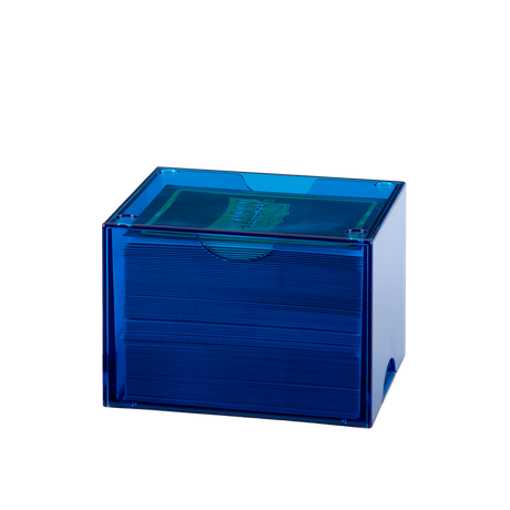 Dragon Shield - Strongbox Clear Blue - Deck Box Rigido