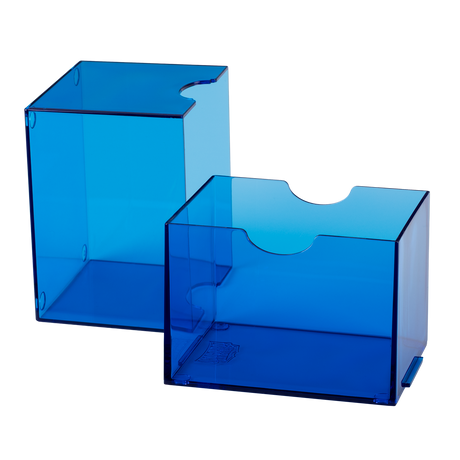 Dragon Shield - Strongbox Clear Blue - Deck Box Rigido