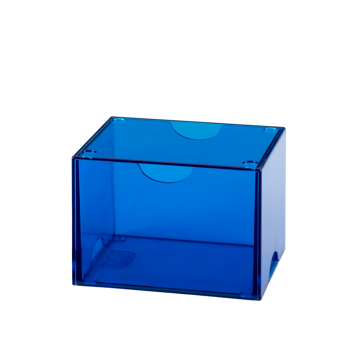 Dragon Shield - Strongbox Clear Blue - Deck Box Rigido