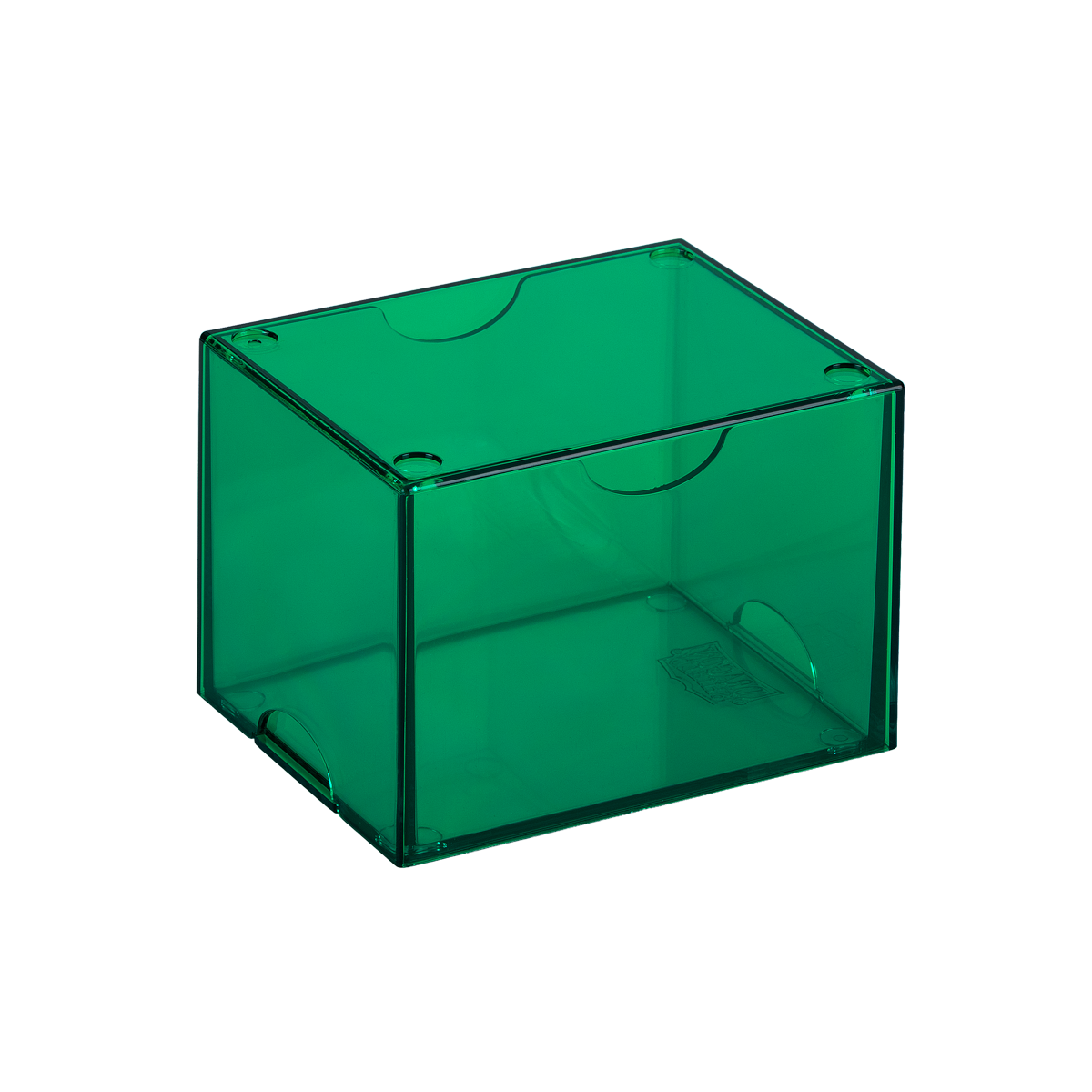Dragon Shield - Strongbox Clear Green - Deck Box Rigido