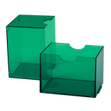 Dragon Shield - Strongbox Clear Green - Deck Box Rigido