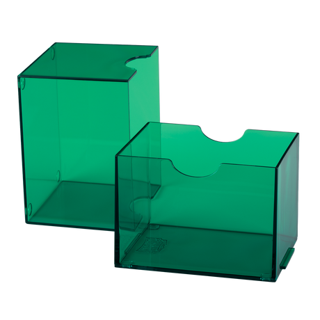 Dragon Shield - Strongbox Clear Green - Deck Box Rigido