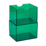 Dragon Shield - Strongbox Clear Green - Deck Box Rigido
