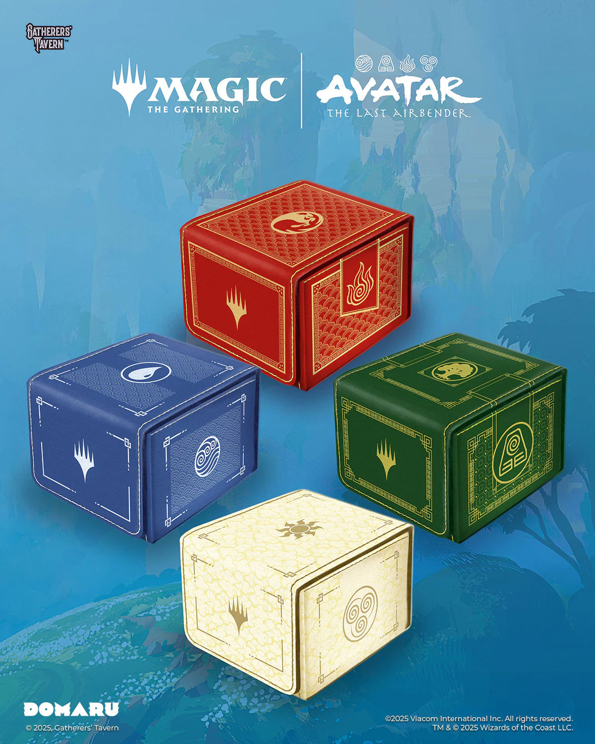 Avatar: The Last Airbender – DOMARU Deck Box “Air Nomads” (Modular, Magnetic)