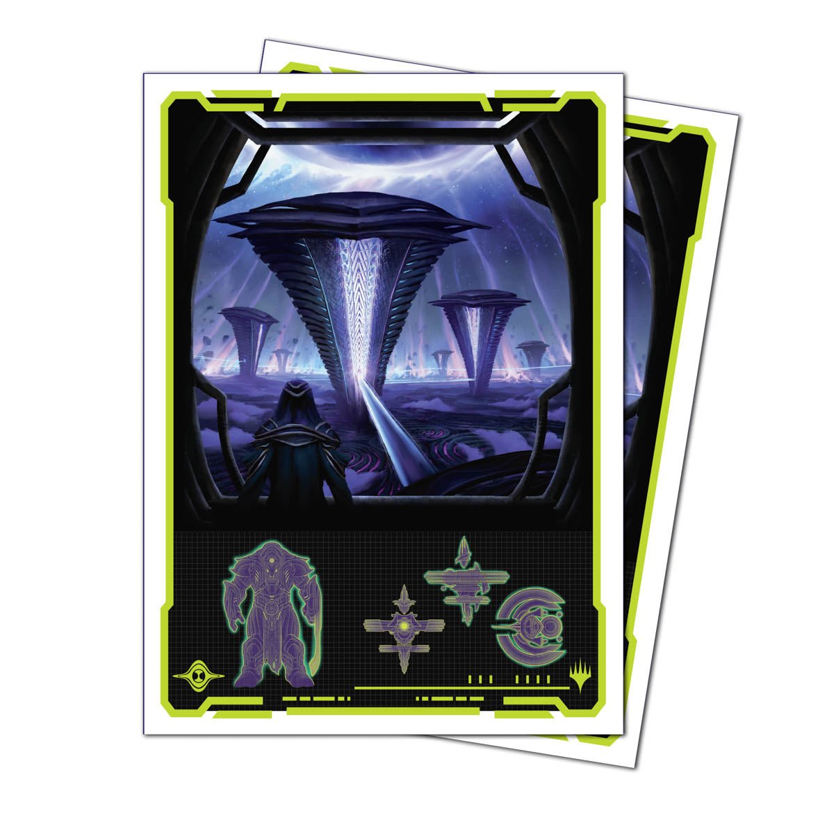 Ultra PRO APEX Sleeves – Magic: The Gathering Edge of Eternities “Susur Secundi, Void Altar” (105 bustine)