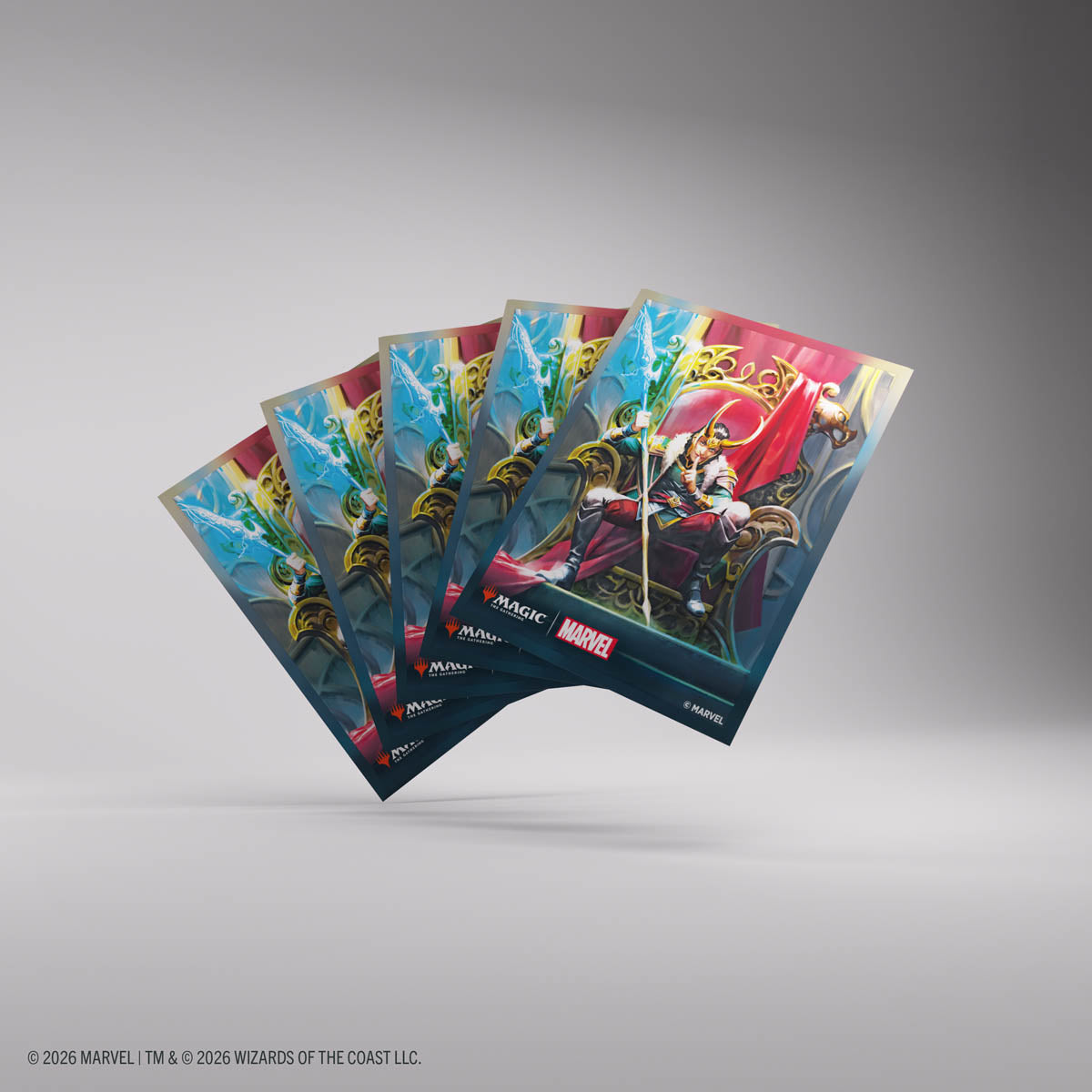 Gamegenic – Magic: The Gathering x Marvel Super Heroes Premium Art Sleeves – Loki Laufeyson (105)