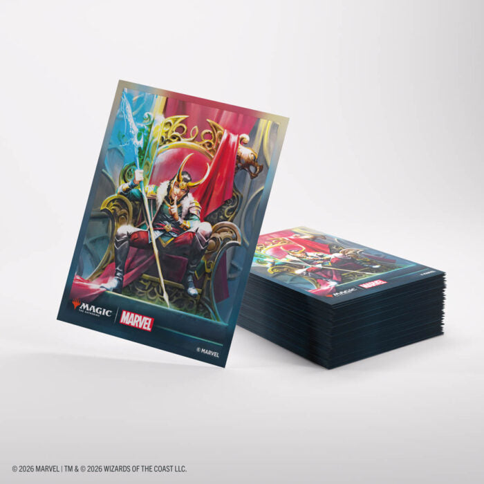 Gamegenic – Magic: The Gathering x Marvel Super Heroes Premium Art Sleeves – Loki Laufeyson (105)