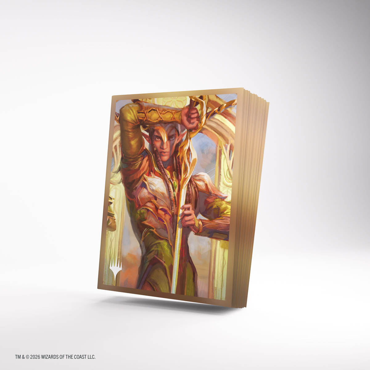 Gamegenic – Magic: The Gathering x Lorwyn Eclipsed Premium Art Sleeves – Morcants Loyalist(105)