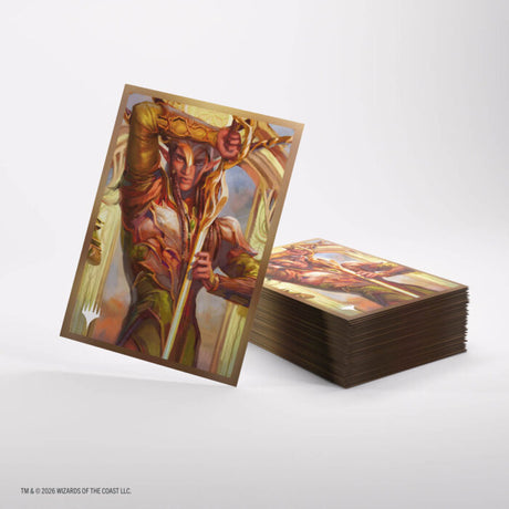 Gamegenic – Magic: The Gathering x Lorwyn Eclipsed Premium Art Sleeves – Morcants Loyalist(105)