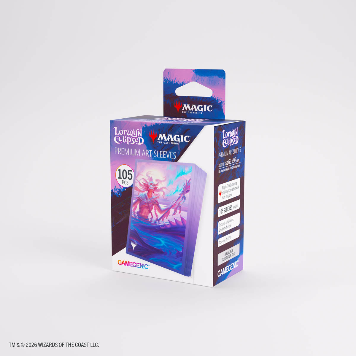 Gamegenic – Magic: The Gathering x Lorwyn Eclipsed Premium Art Sleeves – Eclipsed Merrow(105)