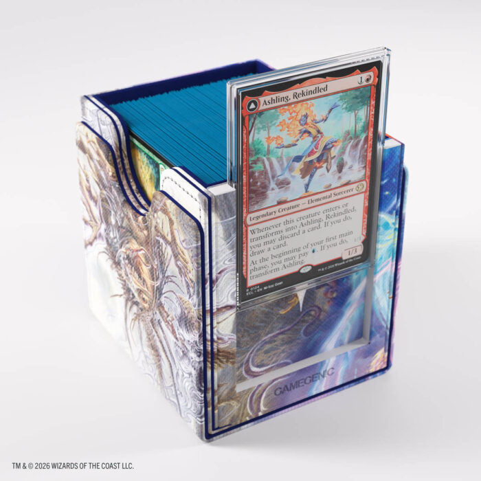 Deck Box Gamegenic Sidekick PRO 100+ XL Convertible – Magic: The Gathering - Ashling, the Limitless/Aun