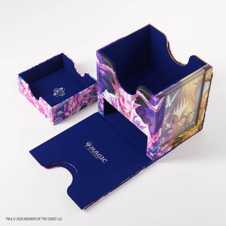 Deck Box Gamegenic Sidekick PRO 100+ XL Convertible – Magic: The Gathering - Morcants Loyalist // Dawnhand