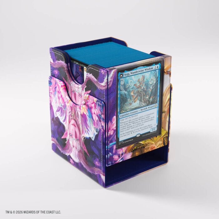 Deck Box Gamegenic Sidekick PRO 100+ XL Convertible – Magic: The Gathering - Morcants Loyalist // Dawnhand