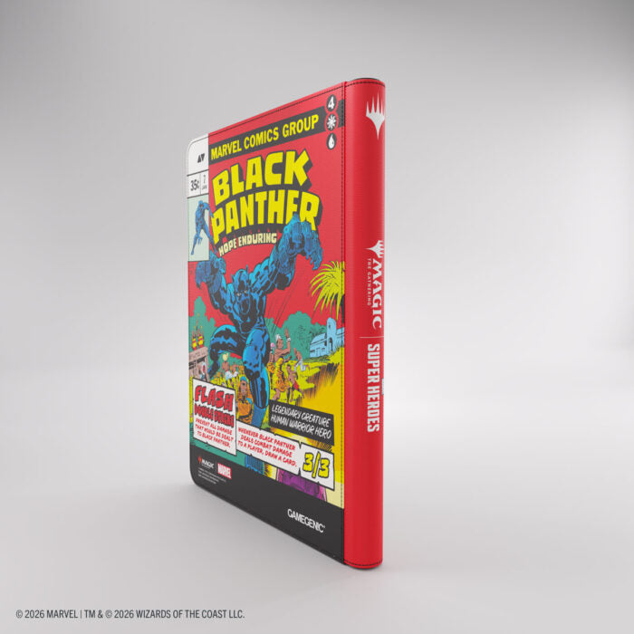 Gamegenic Zip-Up Album 18-Pocket – Magic The Gathering x Marvel Super Heroes – Captain America/Black Panther