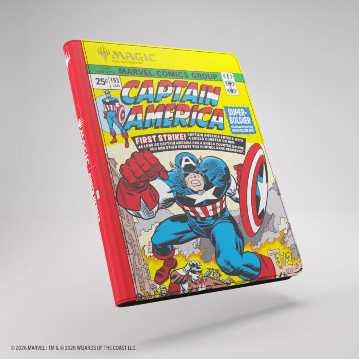 Gamegenic Zip-Up Album 18-Pocket – Magic The Gathering x Marvel Super Heroes – Captain America/Black Panther