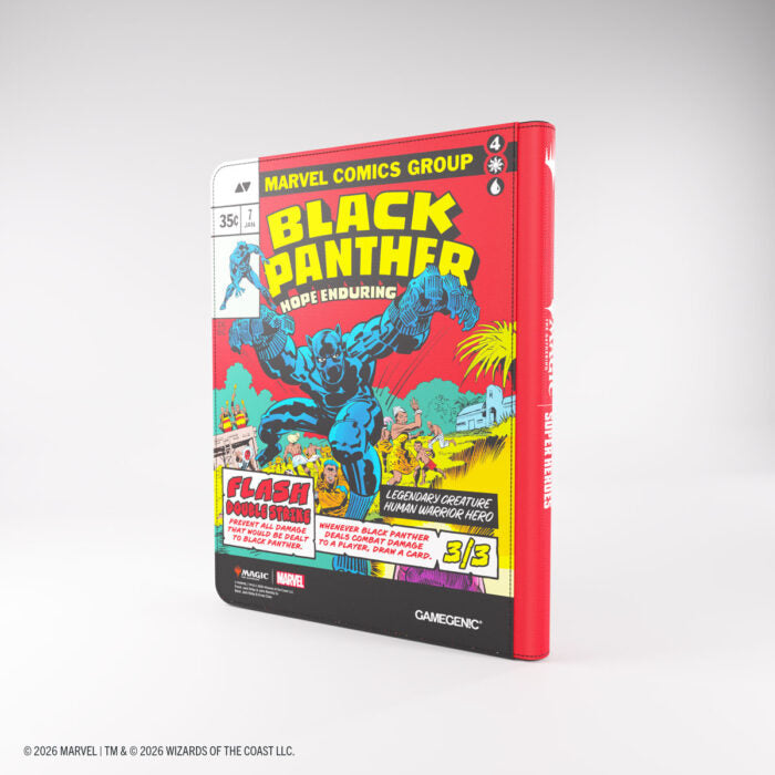 Gamegenic Zip-Up Album 18-Pocket – Magic The Gathering x Marvel Super Heroes – Captain America/Black Panther