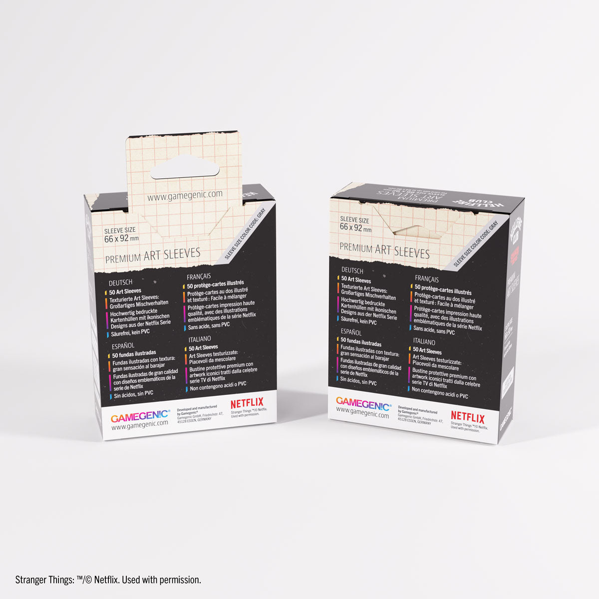 Gamegenic – Premium Art Matte  Sleeves  “Hellfire Club” (50)