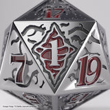 Gamegenic – Stranger Things “Hellfire Club” Premium Metal D20 – 27 mm