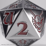 Gamegenic – Stranger Things “Hellfire Club” Premium Metal D20 – 27 mm