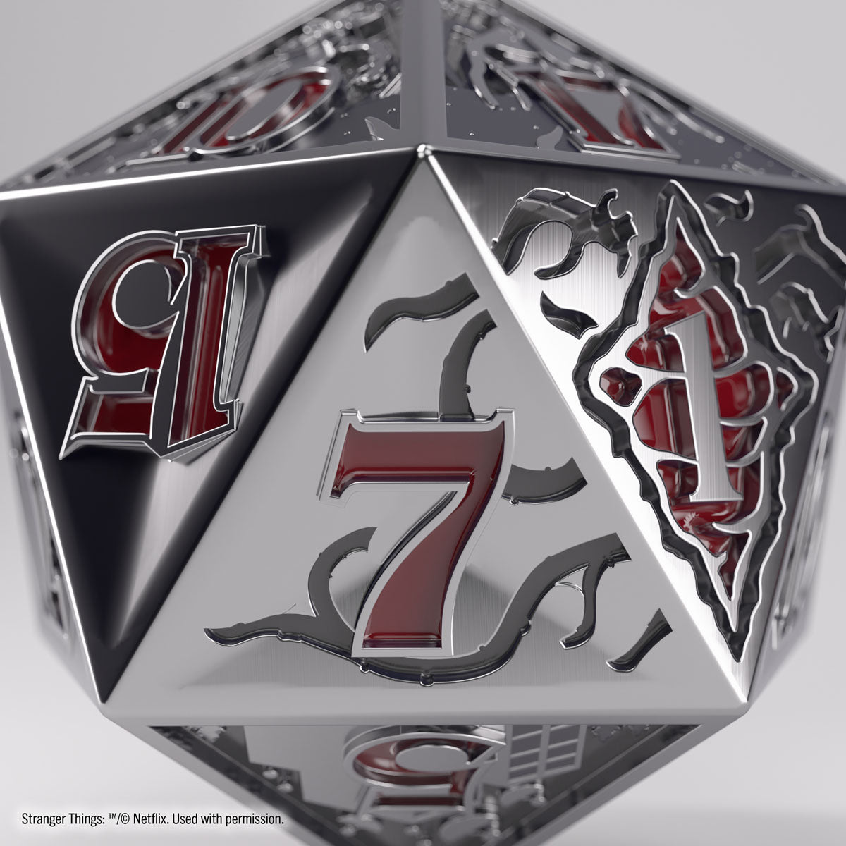 Gamegenic – Stranger Things “Hellfire Club” Premium Metal D20 – 27 mm