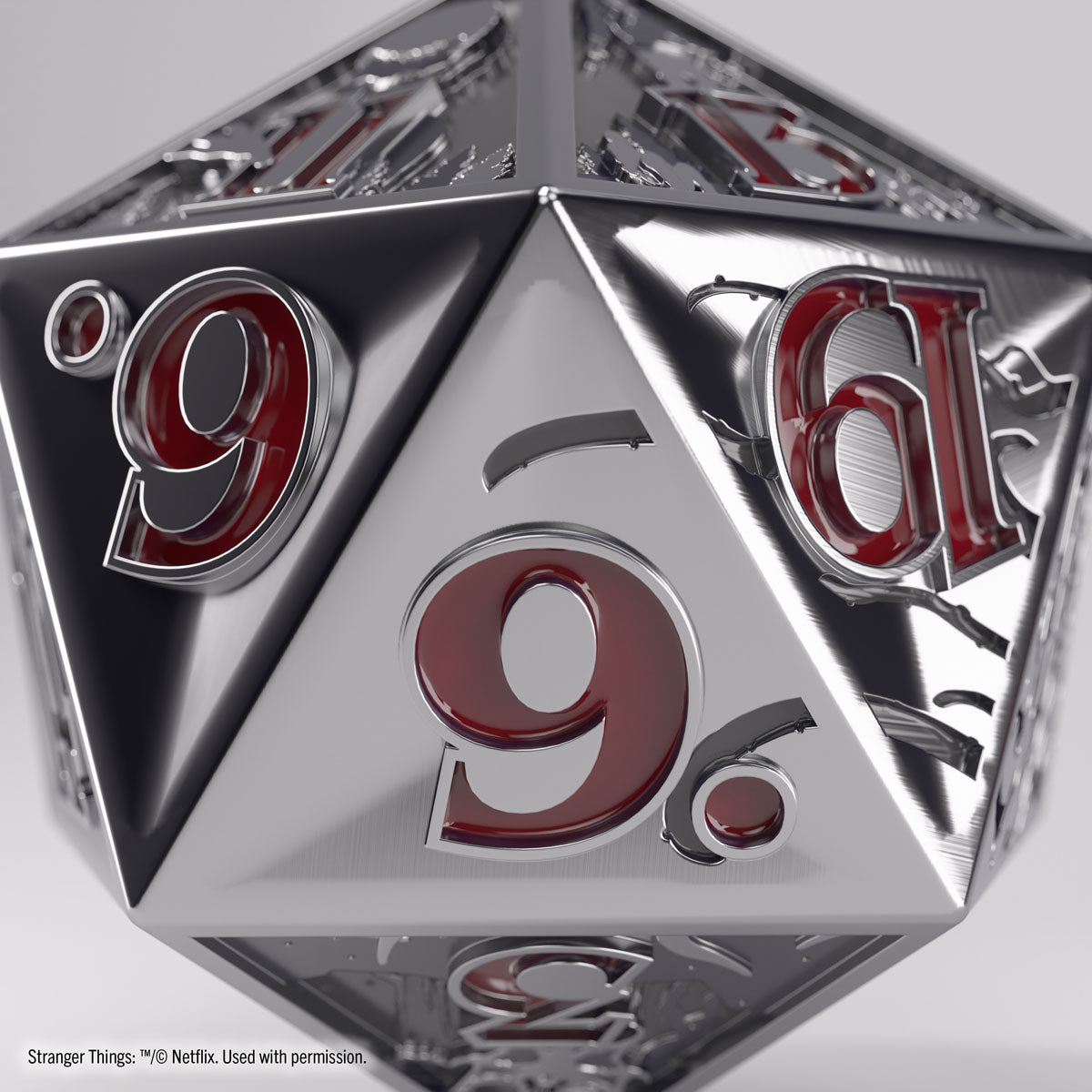 Gamegenic – Stranger Things “Hellfire Club” Premium Metal D20 – 27 mm