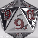 Gamegenic – Stranger Things “Hellfire Club” Premium Metal D20 – 27 mm