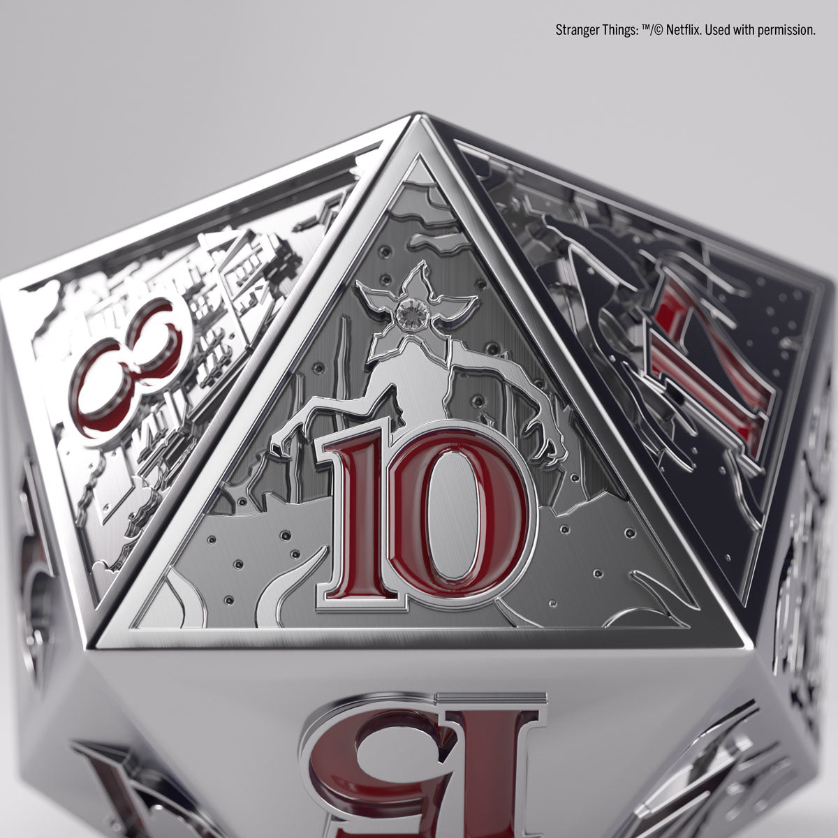Gamegenic – Stranger Things “Hellfire Club” Premium Metal D20 – 27 mm