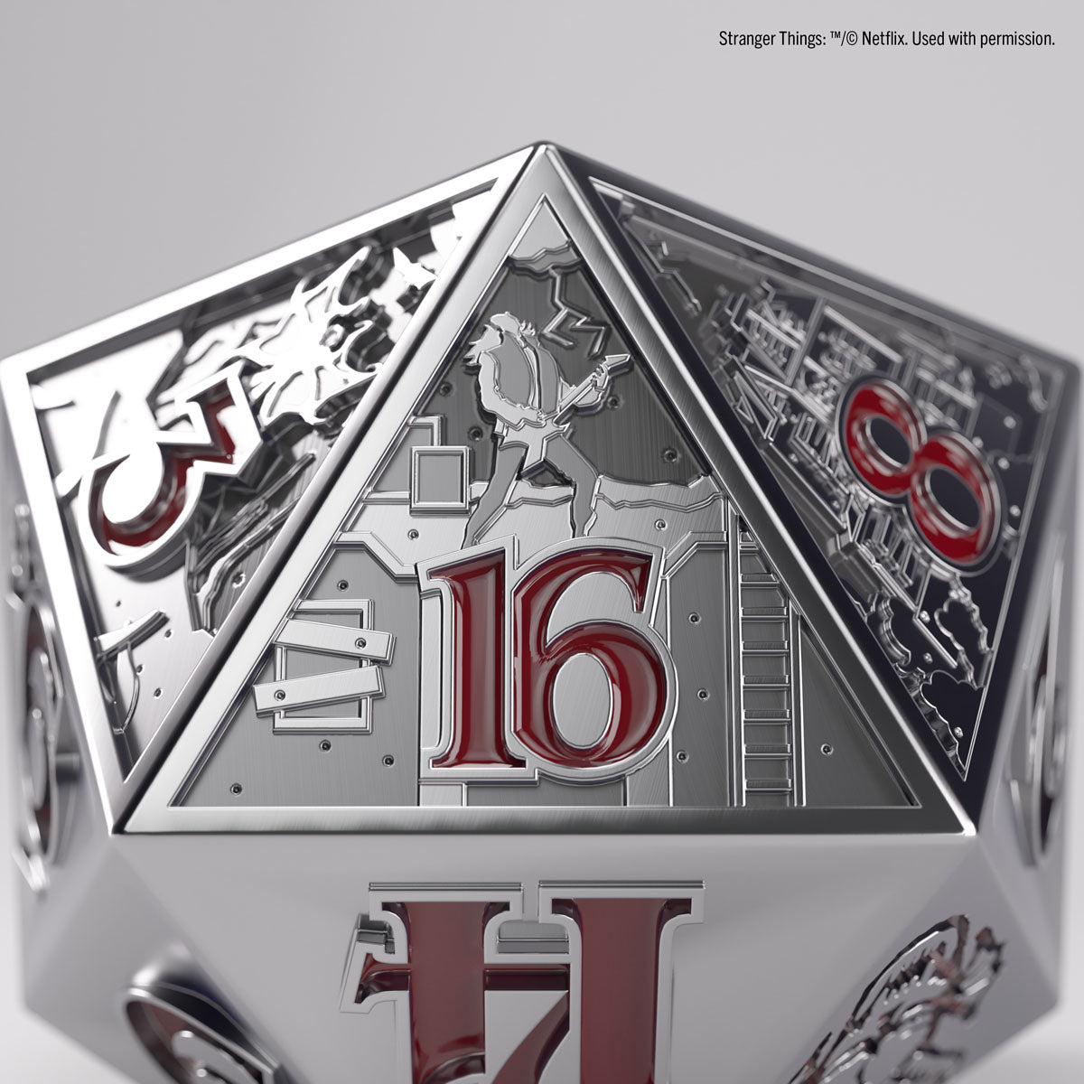 Gamegenic – Stranger Things “Hellfire Club” Premium Metal D20 – 27 mm
