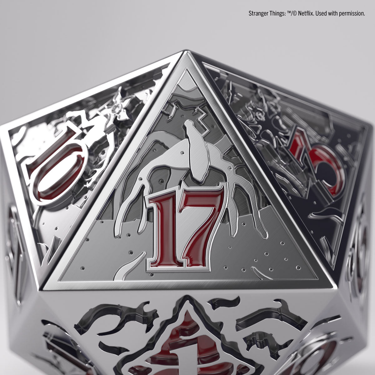 Gamegenic – Stranger Things “Hellfire Club” Premium Metal D20 – 27 mm
