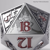 Gamegenic – Stranger Things “Hellfire Club” Premium Metal D20 – 27 mm