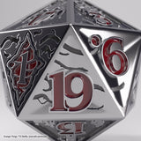 Gamegenic – Stranger Things “Hellfire Club” Premium Metal D20 – 27 mm