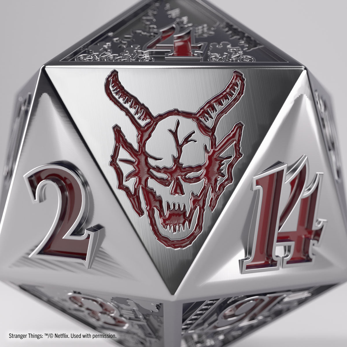 Gamegenic – Stranger Things “Hellfire Club” Premium Metal D20 – 27 mm