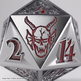 Gamegenic – Stranger Things “Hellfire Club” Premium Metal D20 – 27 mm