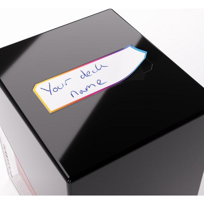 Deck Box Gamegenic Bastion 100+ XL Black/Clear – Per Carte TCG