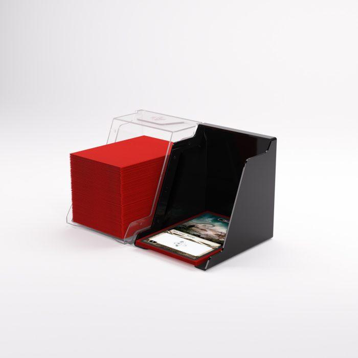 Deck Box Gamegenic Bastion 100+ XL Black/Clear – Per Carte TCG
