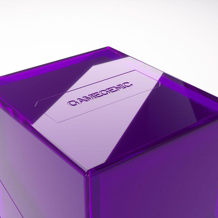 Deck Box Gamegenic Bastion 100+ XL Purple – Per Carte TCG
