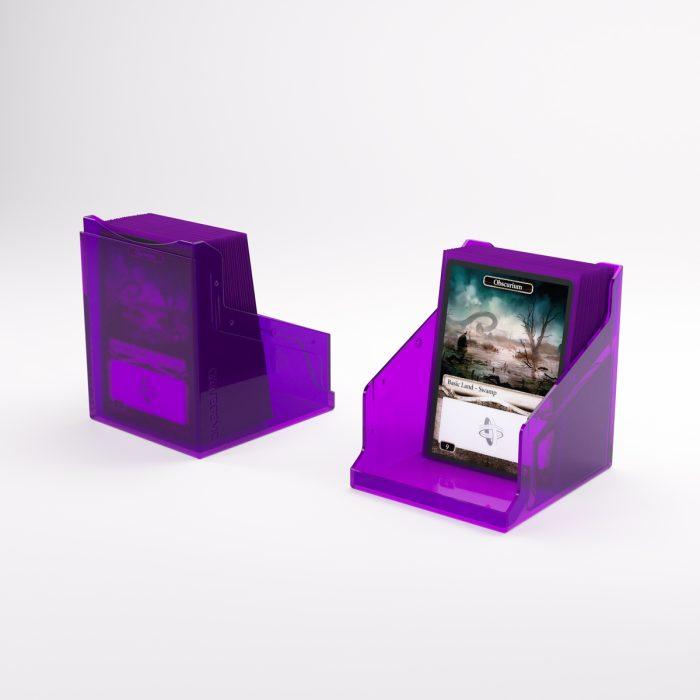 Deck Box Gamegenic Bastion 100+ XL Purple – Per Carte TCG