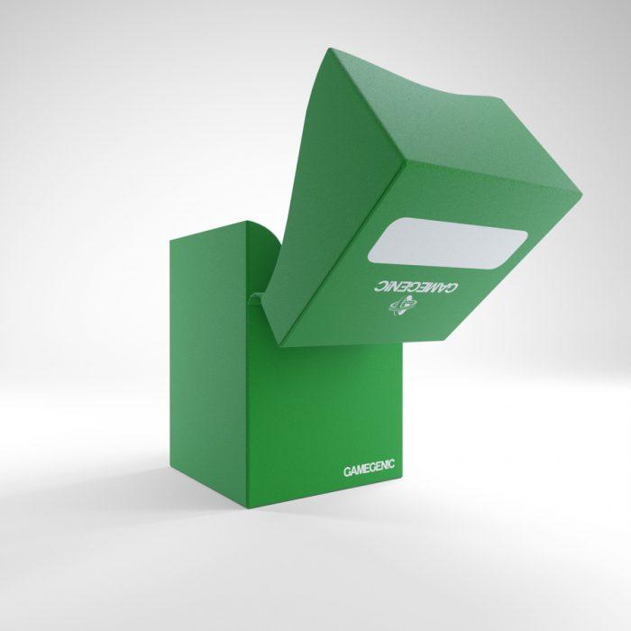 Deck Box Gamegenic Deck Holder 100+ Green – Per Carte TCG