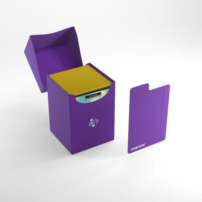 Deck Box Gamegenic Deck Holder 100+ Purple – Per Carte TCG