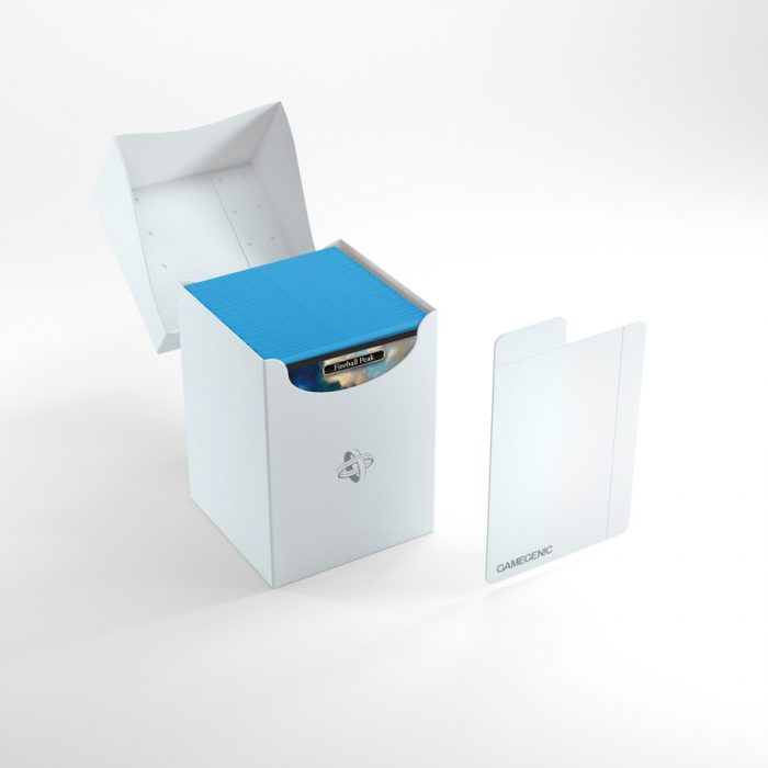 Deck Box Gamegenic Deck Holder 100+ White – Per Carte TCG