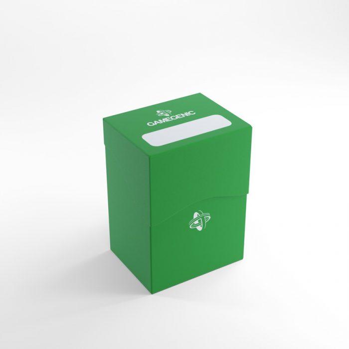 Deck Box Gamegenic Deck Holder 80+ Green – Per Carte TCG