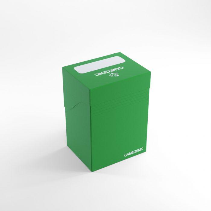 Deck Box Gamegenic Deck Holder 80+ Green – Per Carte TCG