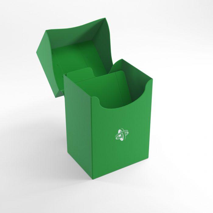 Deck Box Gamegenic Deck Holder 80+ Green – Per Carte TCG