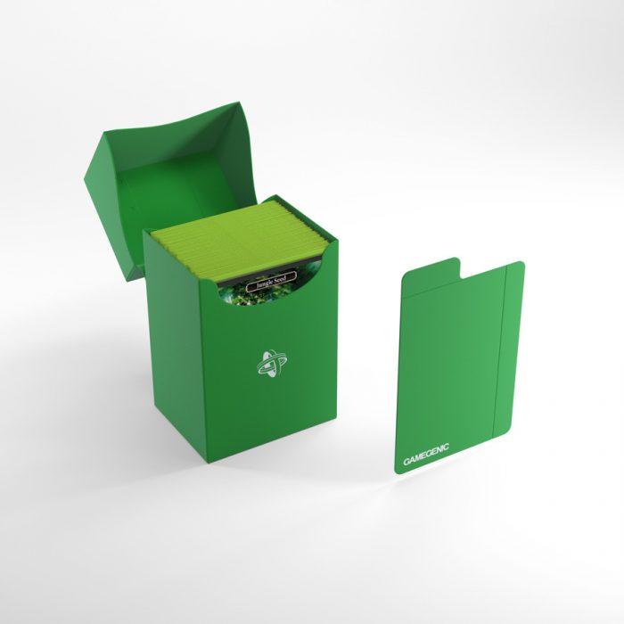 Deck Box Gamegenic Deck Holder 80+ Green – Per Carte TCG