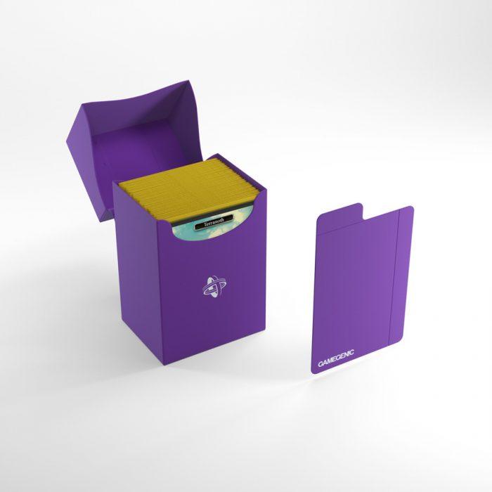 Deck Box Gamegenic Deck Holder 80+ Purple – Per Carte TCG